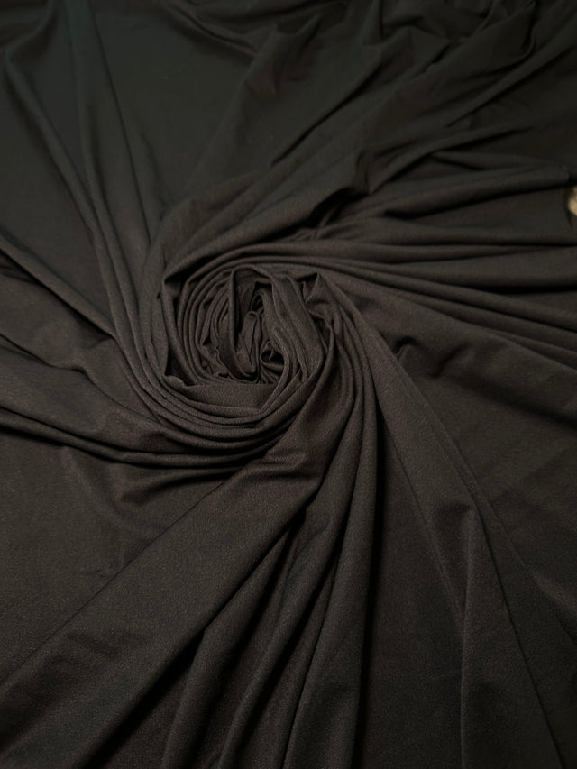 Black 4-Way Stretch Nylon Spandex