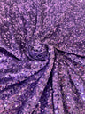 Stretch Sequin Velvet Lavender