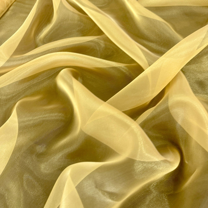 Gold Crystal Organza