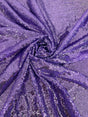 Stretch Sequin on Mesh Lavender