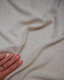 Washed Linen Rayon Blend Oatmeal