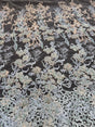 Pearl Beaded Floral Embroidery Lace