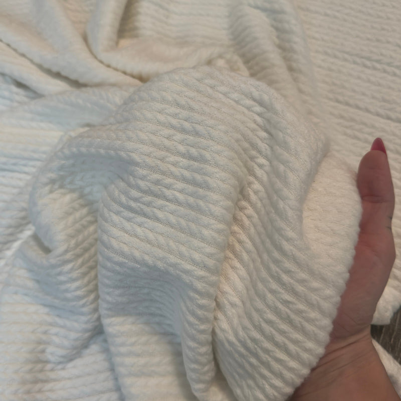 Buttery Soft Cable Sweater Knit