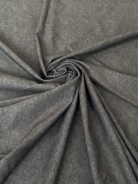 Printed Nylon Spandex Gray Twill Pattern