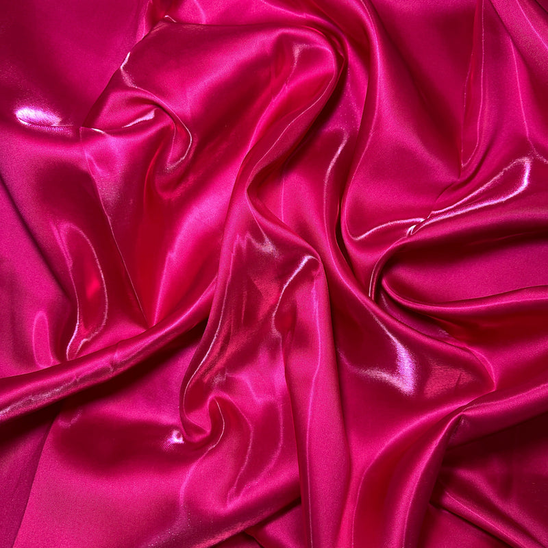Liquid Bridal Satin Fuchsia