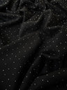 Rhinestone Beaded Knit Black