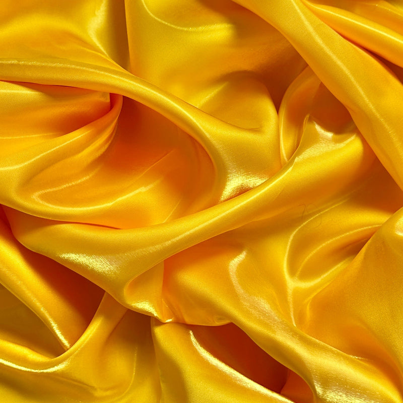 Liquid Bridal Satin Yellow