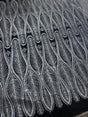 Stretch Sequin Geometric Lace Silver