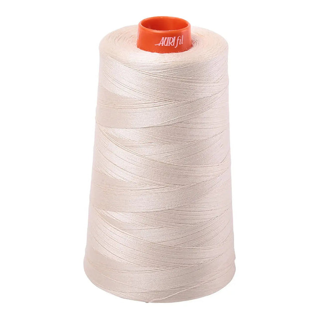 Cotton Embroidery Thread 50wt 6452yds Light Beige