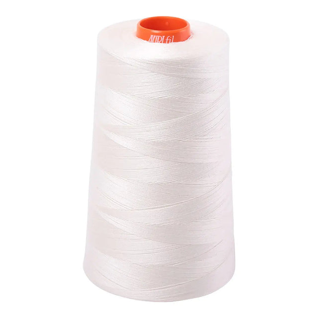 Cotton Embroidery Thread 50wt Chalk 6452yds