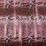 Mamba Foil Printed Polyester Spandex Fabric - Holographic Foil Print, 4-Way Stretch, 54" Width (1 Yard)