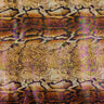 Mamba Foil Printed Polyester Spandex Fabric - Holographic Foil Print, 4-Way Stretch, 54" Width (1 Yard)