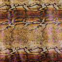 Mamba Foil Printed Polyester Spandex Fabric - Holographic Foil Print, 54" Width (1 Yard)