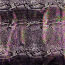 Mamba Foil Printed Polyester Spandex Fabric - Holographic Foil Print, 4-Way Stretch, 54" Width (1 Yard)