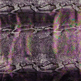 Mamba Foil Printed Polyester Spandex Fabric - Holographic Foil Print, 54" Width (1 Yard)
