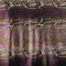 Mamba Foil Printed Polyester Spandex Fabric - Holographic Foil Print, 4-Way Stretch, 54" Width (1 Yard)