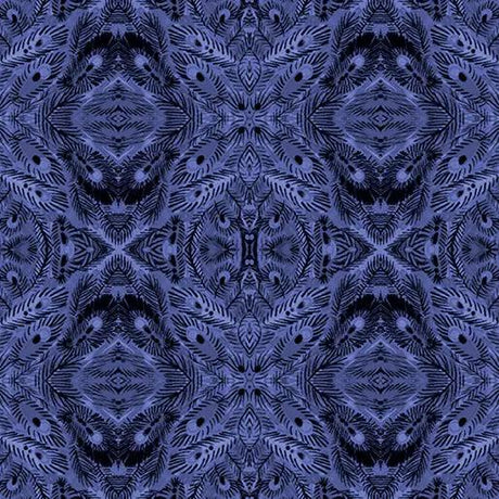 Cotton Fabric Manadalay Blue Affinity 44/45"