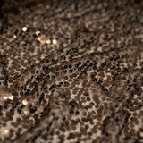 Mandy Mesh Sequin Polyester Spandex Fabric - Sequin Embroidered Mesh, 58/56" Cut Width, 50" Usable Width (1 Yard)