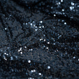 Mandy Mesh Sequin Polyester Spandex Fabric - Sequin Embroidered Mesh, Peacock, 58/56" Cut Width, 50" Usable Width (1 Yard)