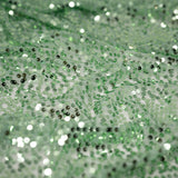 Mandy Mesh Sequin Polyester Spandex Fabric - Sequin Embroidered Mesh, 58/56" Cut Width, 50" Usable Width (1 Yard)