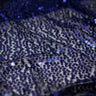 Mandy Mesh Sequin Polyester Spandex Fabric - Sequin Embroidered Mesh, Peacock, 58/56" Cut Width, 50" Usable Width (1 Yard)