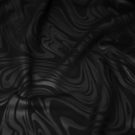 Foil Printed Nylon Spandex Marble Fabric