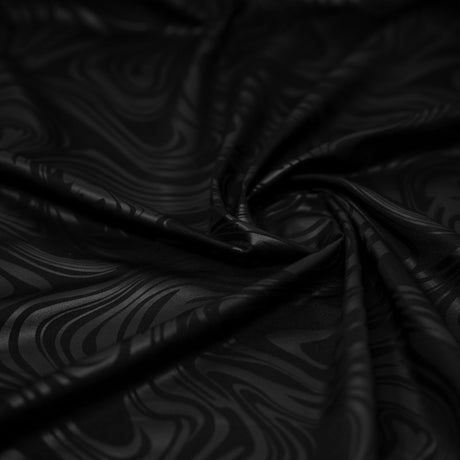 Foil Printed Nylon Spandex Marble Fabric