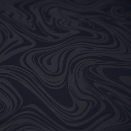 Marble Foil Printed Nylon Spandex Superflex Fabric - Marble Foil Print, 55/56" Width (1 Yard)