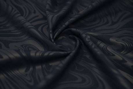 Foil Printed Nylon Spandex Marble Fabric