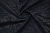 Marble Foil Printed Nylon Spandex Superflex Fabric - Marble Foil Print, 55/56" Width (1 Yard)
