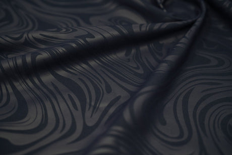 Foil Printed Nylon Spandex Marble Fabric