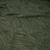 Foil Printed Nylon Spandex Marble Fabric