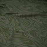 Marble Foil Printed Nylon Spandex Superflex Fabric - Marble Foil Print, 55/56" Width (1 Yard)