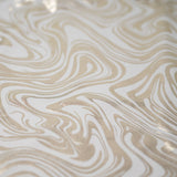 Foil Printed Nylon Spandex Marble Fabric