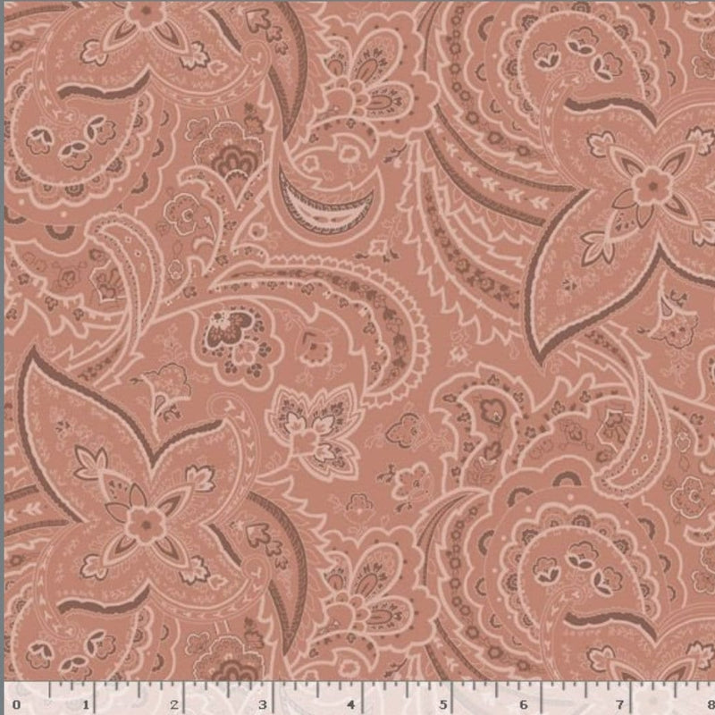Quilting Cotton Marcella Paisley R1503 Marcus Fabrics
