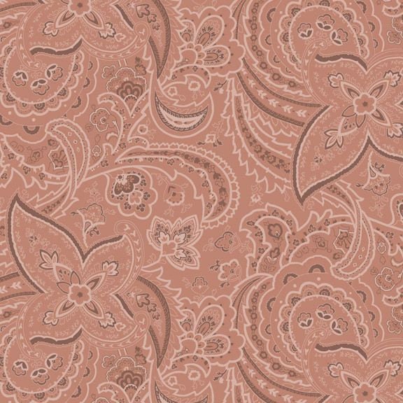 Quilting Cotton Marcella Paisley R1503 Marcus Fabrics