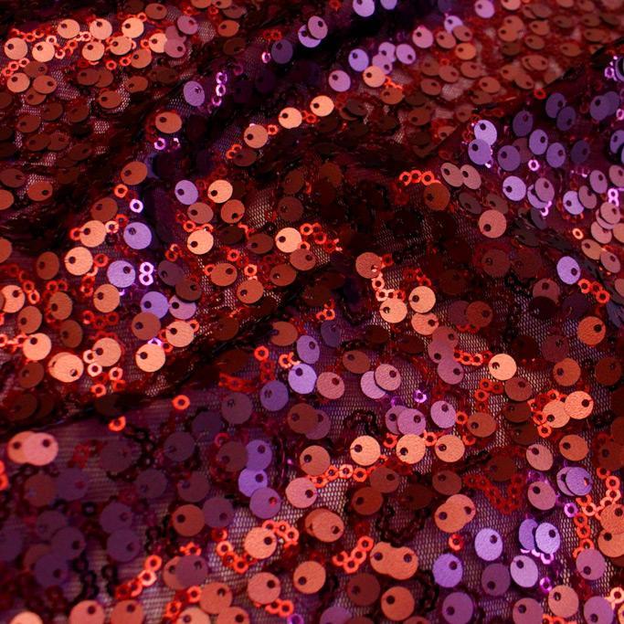 Stretch Mesh Sequin Fabric