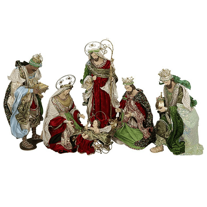 14-53" Nativity Scene, Set of 6 - Mark Roberts