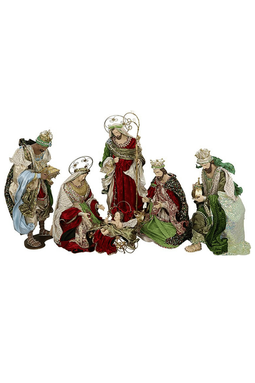 14-53" Nativity Scene, Set of 6 - Mark Roberts