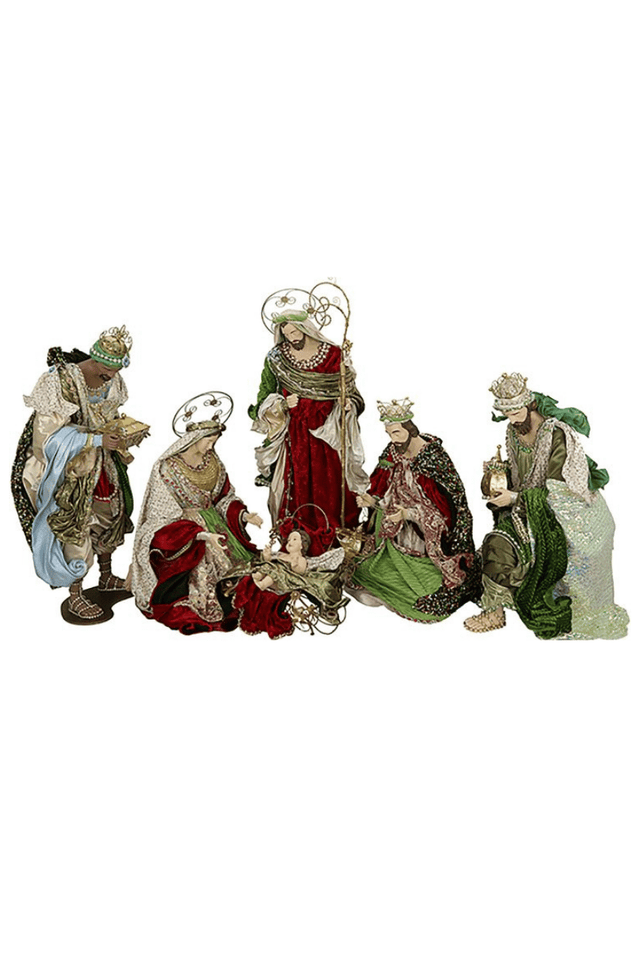 14-53" Nativity Scene, Set of 6 - Mark Roberts