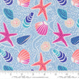 Cotton Sea Shells Fabric by the Yard