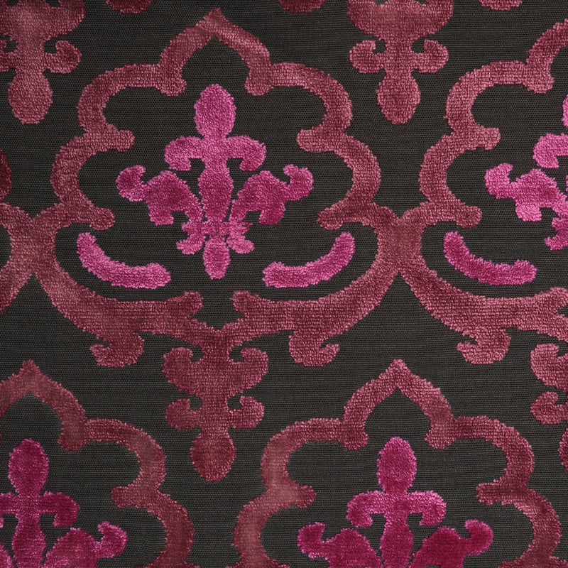 Cut Velvet Upholstery Fabric Marrakesh Damask Pattern