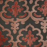 Cut Velvet Upholstery Fabric Marrakesh Damask Pattern