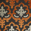 Cut Velvet Upholstery Fabric Marrakesh Damask Pattern