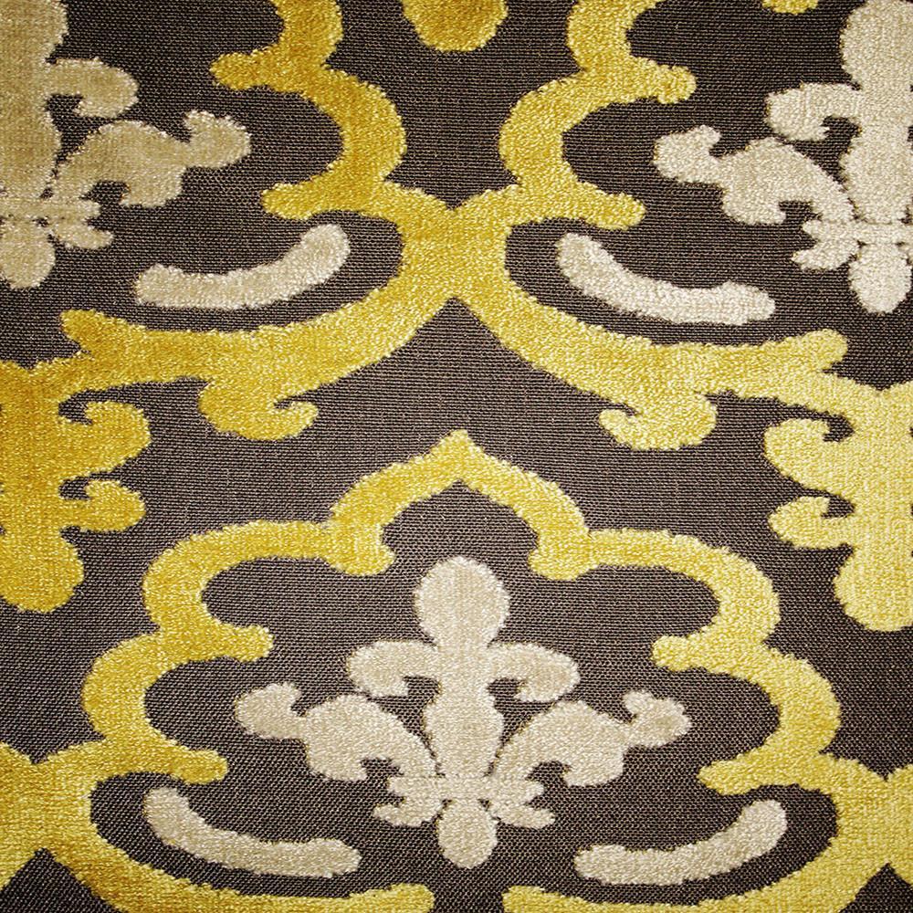 Cut Velvet Upholstery Fabric Morocco Damask