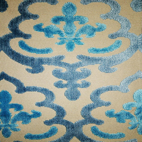 Cut Velvet Upholstery Fabric Morocco Damask