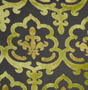 Cut Velvet Upholstery Fabric Marrakesh Damask Pattern
