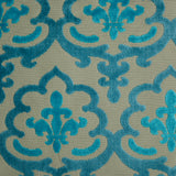 Cut Velvet Upholstery Fabric Marrakesh Damask Pattern