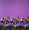 Peachskin Fabric Marshall Islands Hook Palm Trees Sea Turtles Single Border