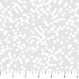 Cotton Print Marshmallow Gray Dewfall Fabric 44/45"